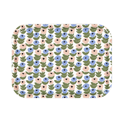 Kauniste Flora Blue Tray