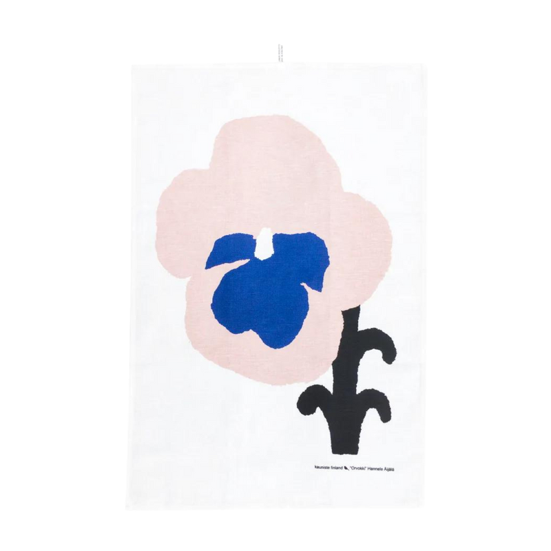 Kauniste Orvokki Blue Kitchen Towel