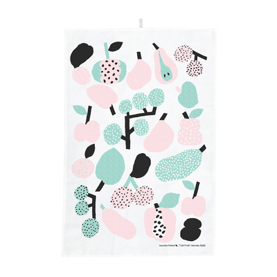 Kauniste Tutti Frutti Light Green Kitchen Towel