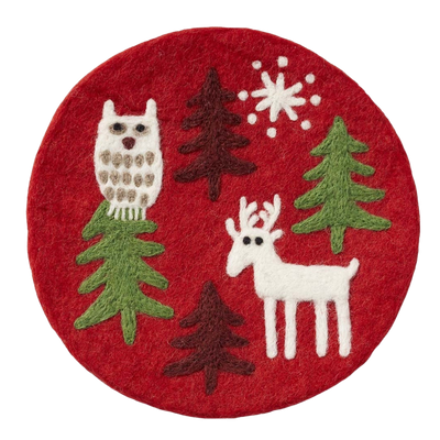 Klippan Christmas Forest Pot Holder