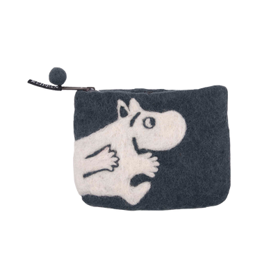 Klippan Moomin Wool Coin Purse, Grey