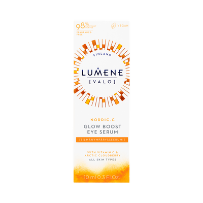 Packaged Lumene Nordic-C Glow Boost Eye Serum