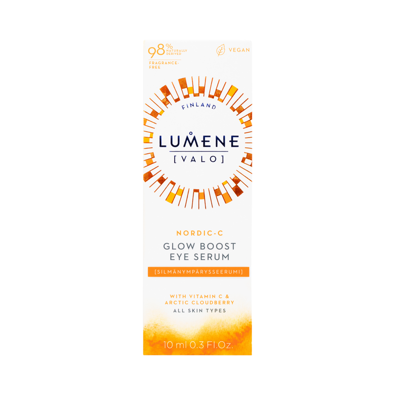 Packaged Lumene Nordic-C Glow Boost Eye Serum