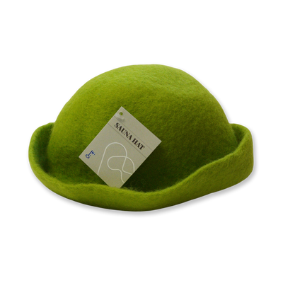 Lahtiset Sauna Hat, lime green