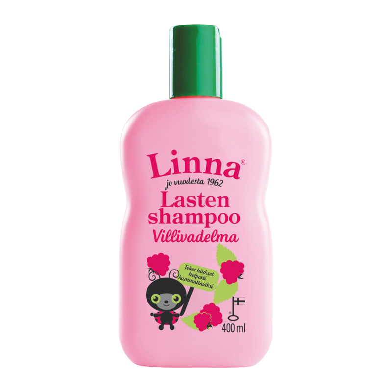 Linna Kids Wild Raspberry Shampoo (400ml)