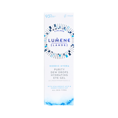 Packaged Lumene Nordic Hydra Purity Dew Drops Hydrating Eye Gel