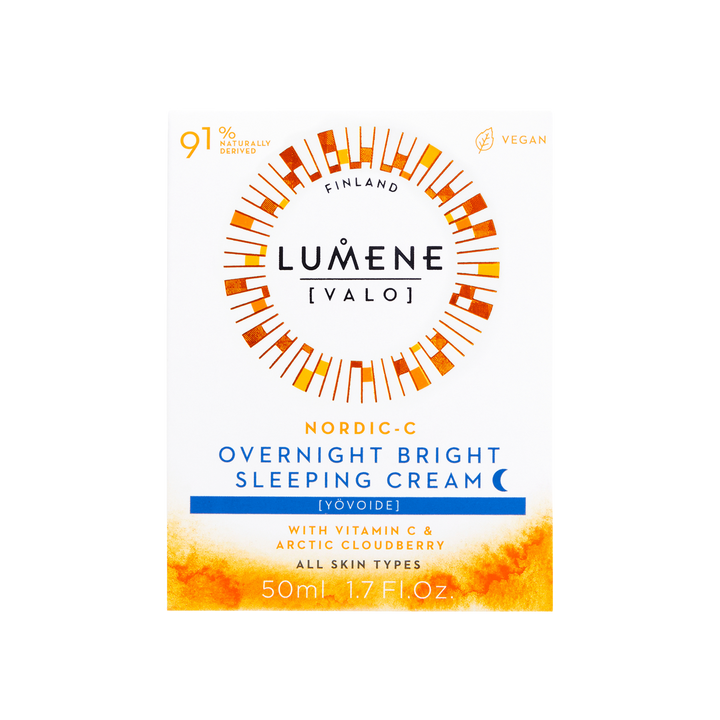 Lumene Nordic-C Overnight Bright Sleeping Cream – Touch of Finland
