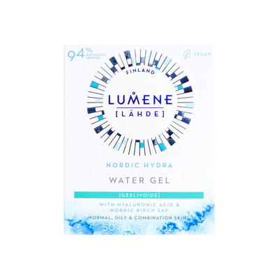 Packaged Lumene Nordic Hydra Water Gel