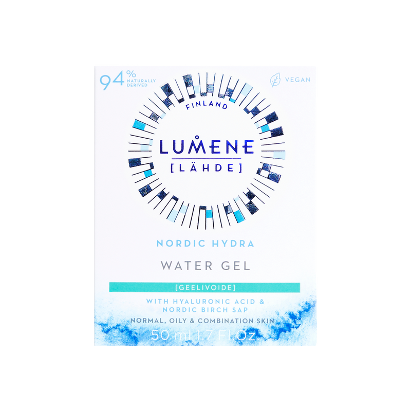 Packaged Lumene Nordic Hydra Water Gel