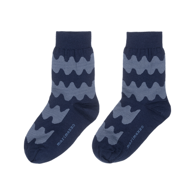 Marimekko Kuusi Lokki Socks, merino wool