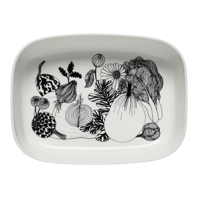 Marimekko Siirtolapuutarha Serving Dish