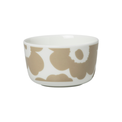 Marimekko Unikko Dessert Bowl, white/beige