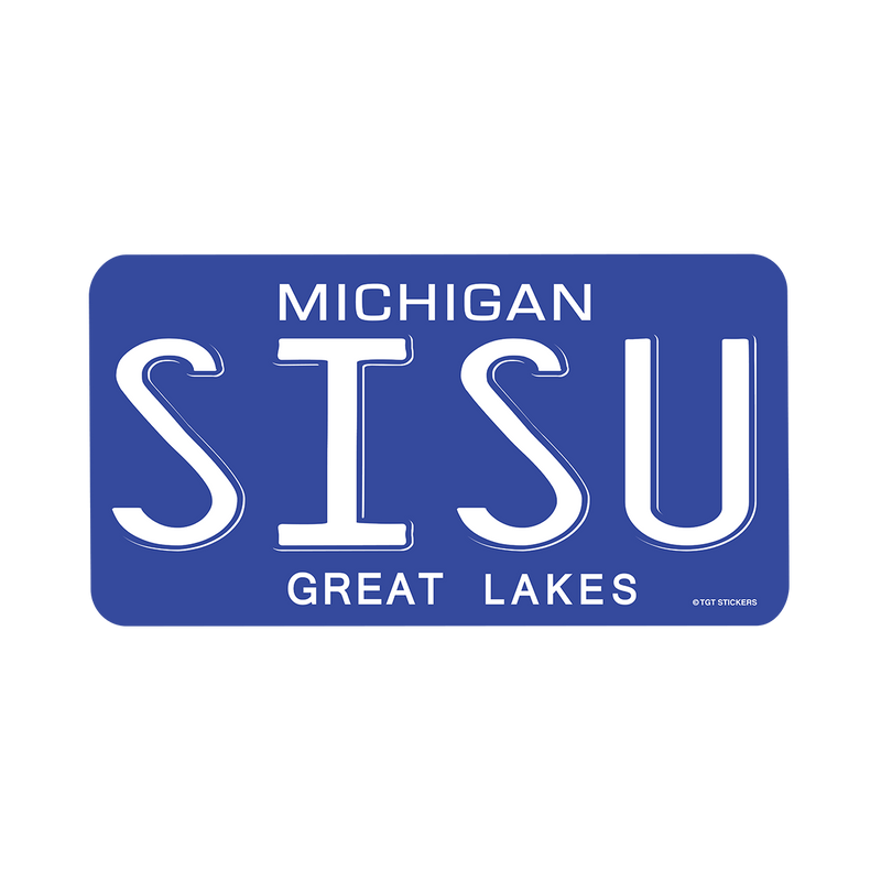 Michigan SISU Sticker