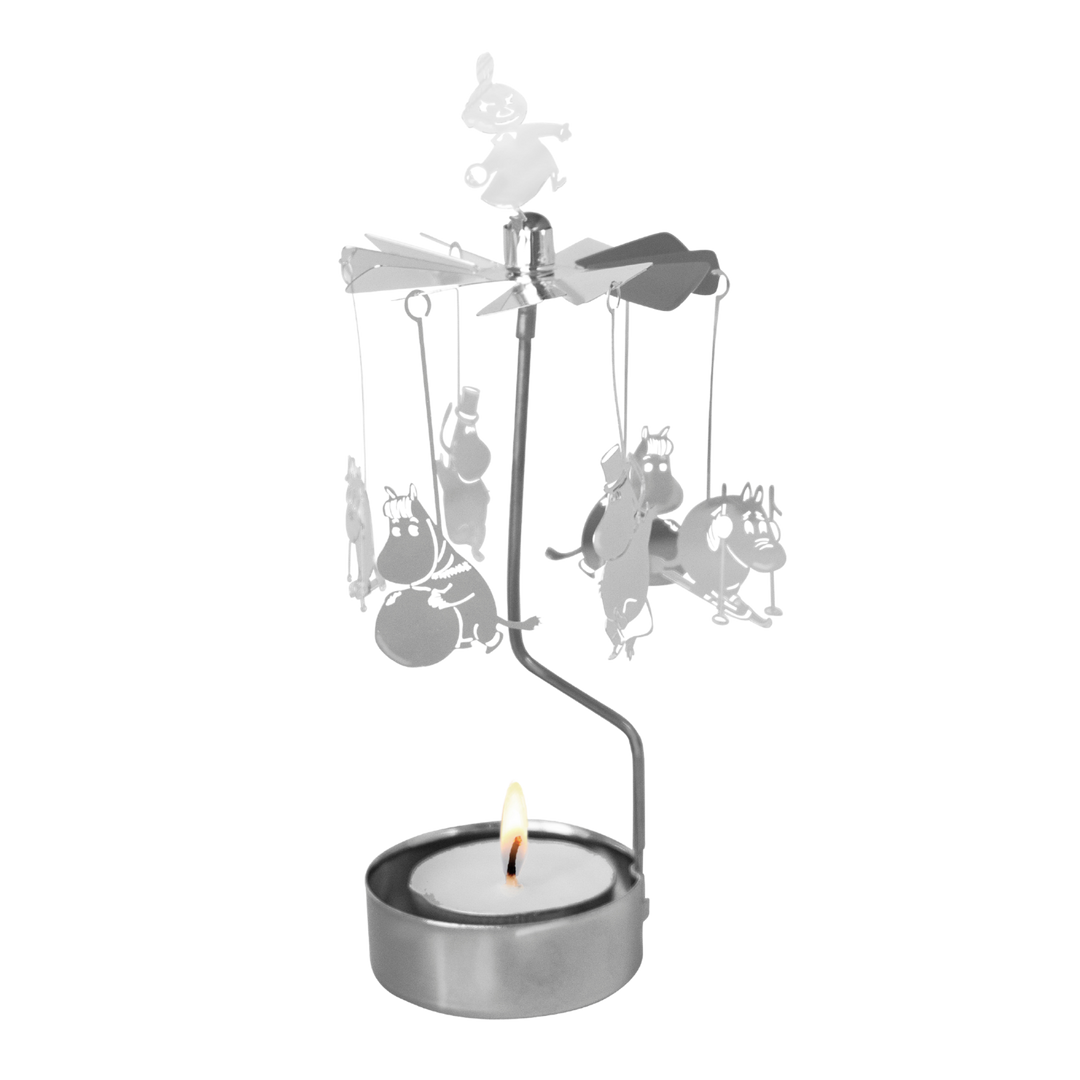 ムーミン ヒルク MOOMIN 80 HILKE キャンドルスタンド Moomin Winter Silver Angel Chime – Touch of Finland
