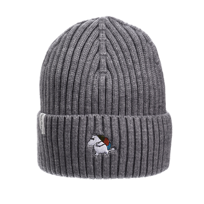 Moomintroll Adult Winter Hat, grey