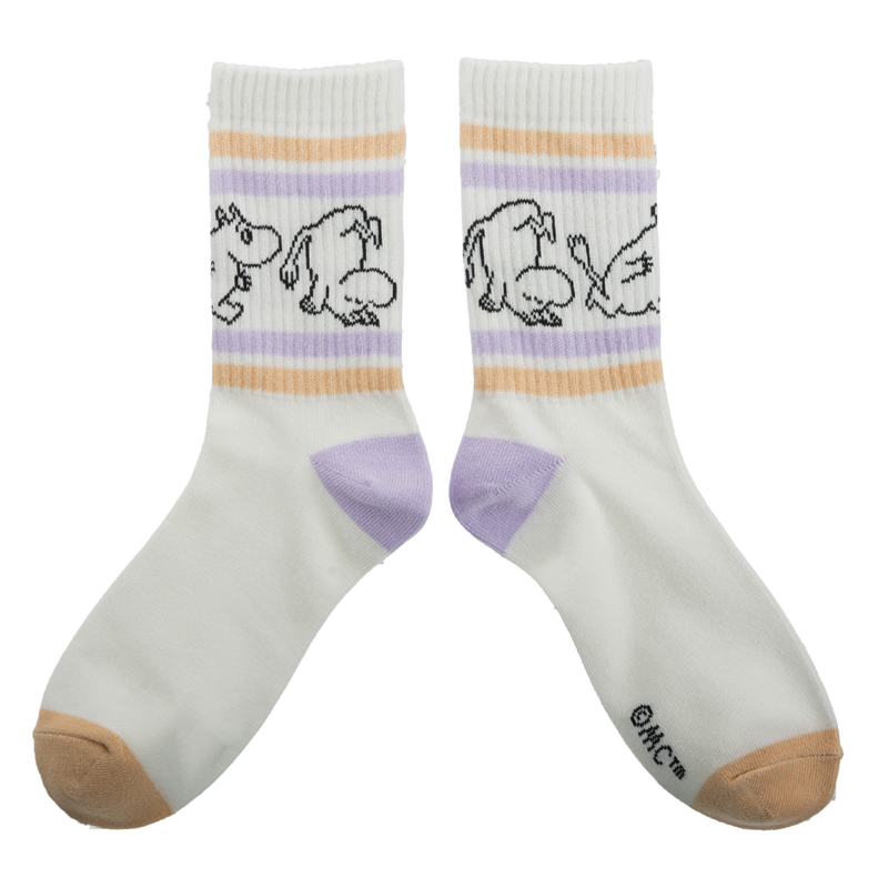 Moomintroll Retro Socks - Ladies