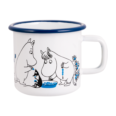 Muurla Moomin Enamel Mug Blueberries