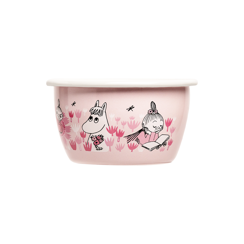 Muurla Moomin Girls Enamel Bowl 10 oz