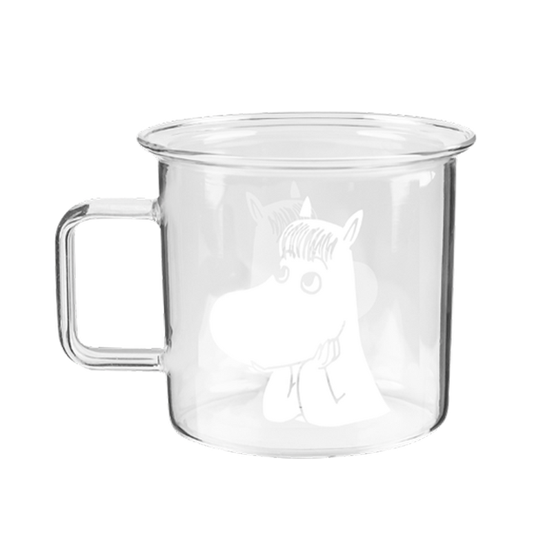 Muurla Moomin Snorkmaiden Clear Glass Mug