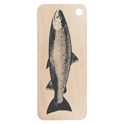 Muurla Salmon side of Chop & Serve Board