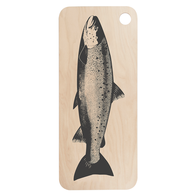 Muurla Salmon side of Chop & Serve Board