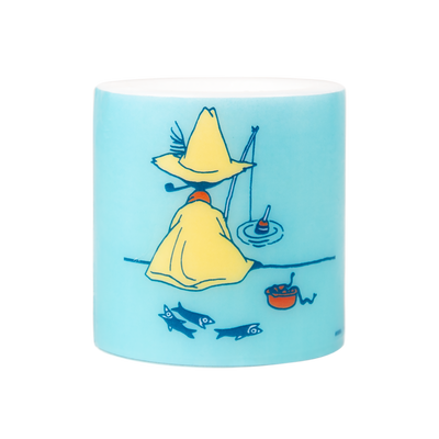 Back side of Muurla Moomin Our Sea Candle