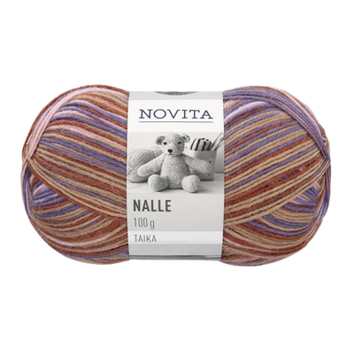 Novita Nalle Taika Wool Yarn, mushroom