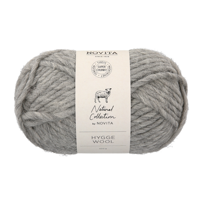 Novita Hygge Wool Yarn, fog