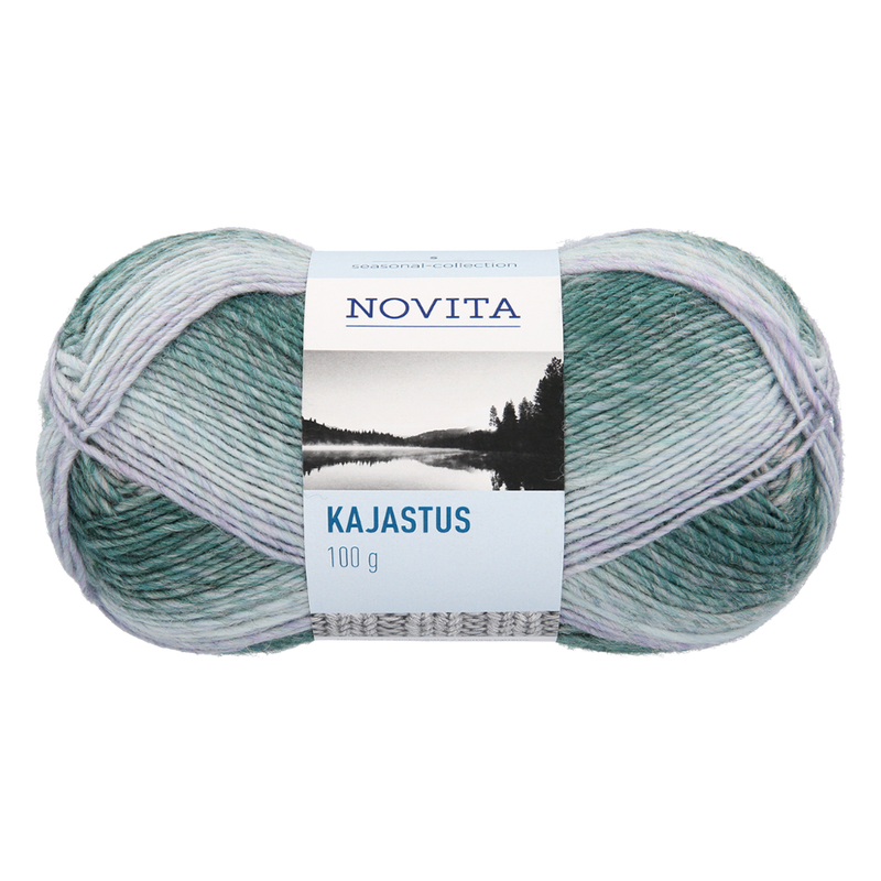 Novita Kajastus Wool Yarn, midsummer night