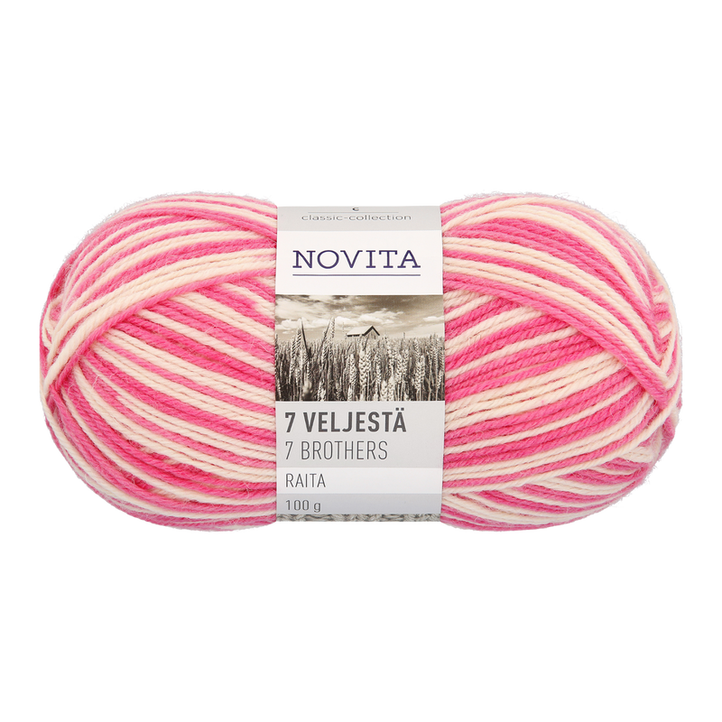 Novita 7 Brothers Raita Wool Yarn, Whipped Porridge