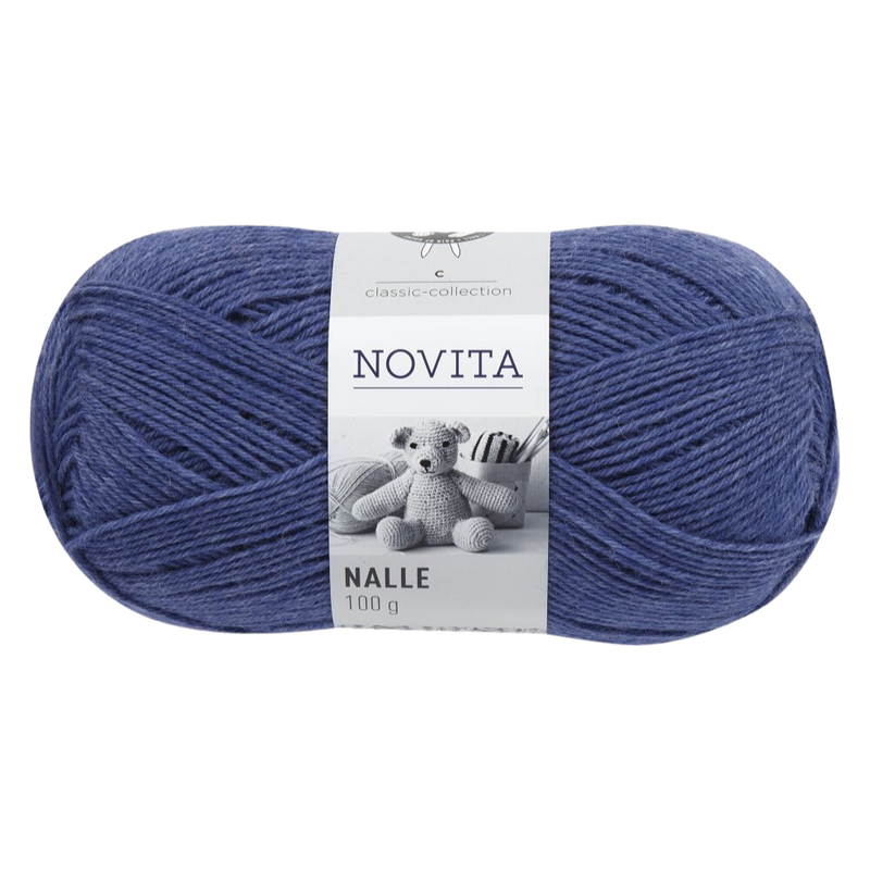 Novita Nalle Wool Yarn, denim