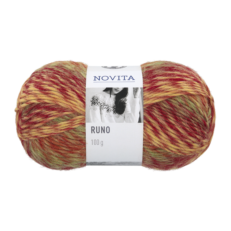 Novita Runo Wool Yarn, Fall Colours