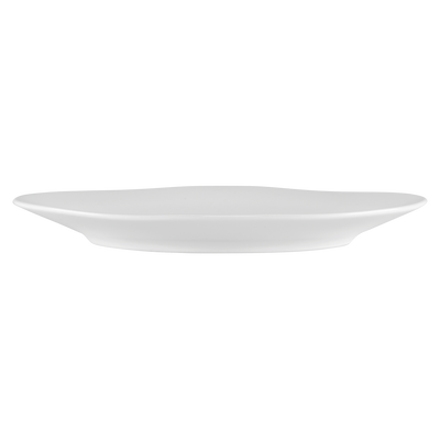 Raised edge of Pentik Kallio White Serving Plate