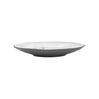 Raised edge of Pentik Posio Salad Plate