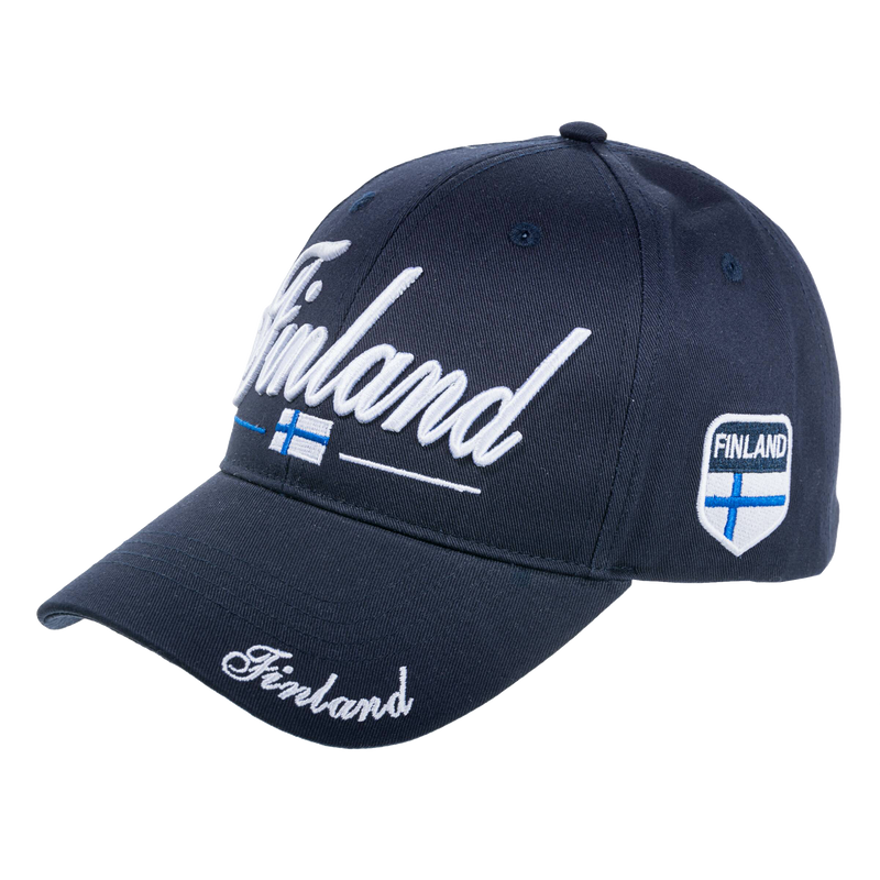 Finland 3D Embroidered Hat