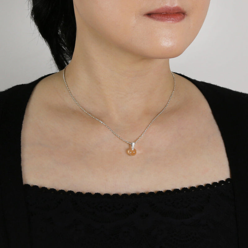 women wearing Chao & Eero Raindrop Simple Necklace