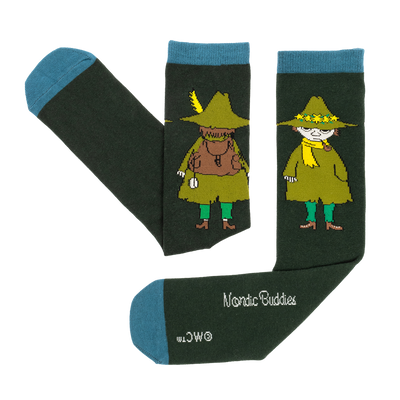 Folded Snufkin Travelling Socks - Men's