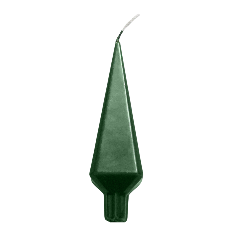 Swedish Pyramid Candle Forest Green