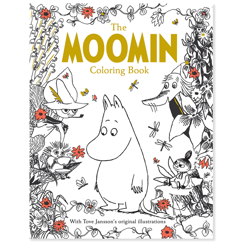 The Moomin Coloring Book