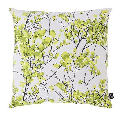 Vallila Lehtisade Cushion Cover, green leaf