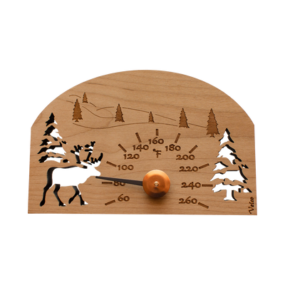 Veico Reindeer Landscape Sauna Thermometer