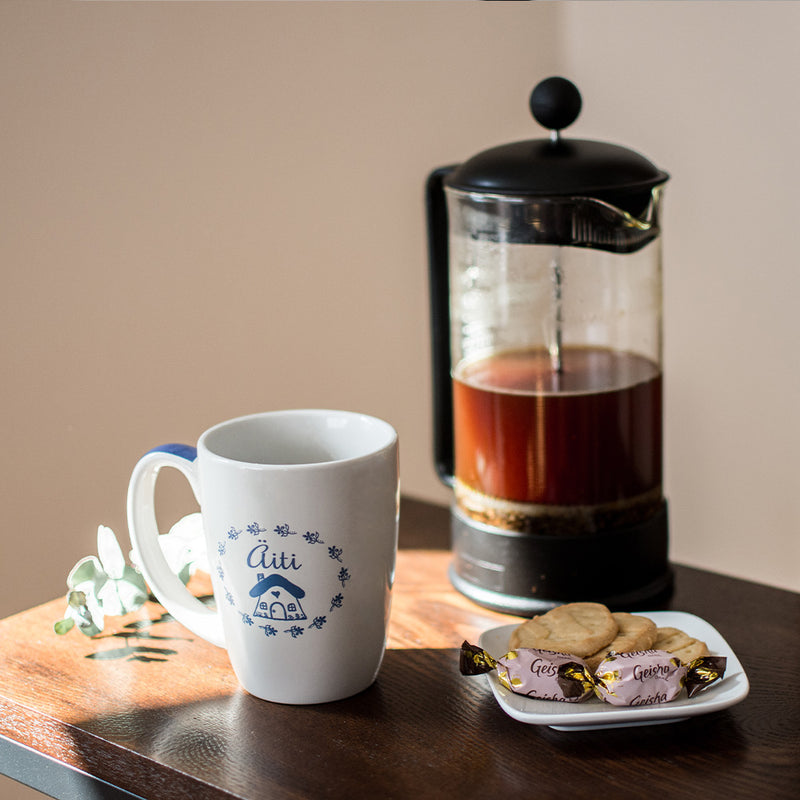 coffee time with Finnish Coffee Mug - Aiti (Mother)