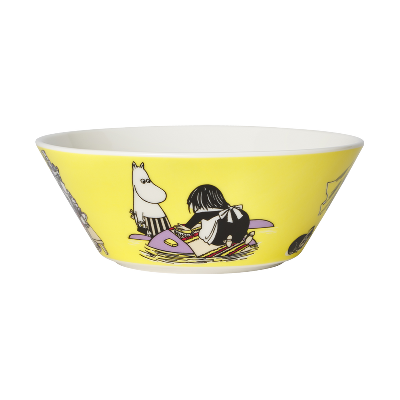 back view of Arabia Moomin Bowl Misabel