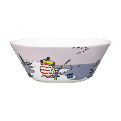 back view of Arabia Moomin Bowl Tooticky