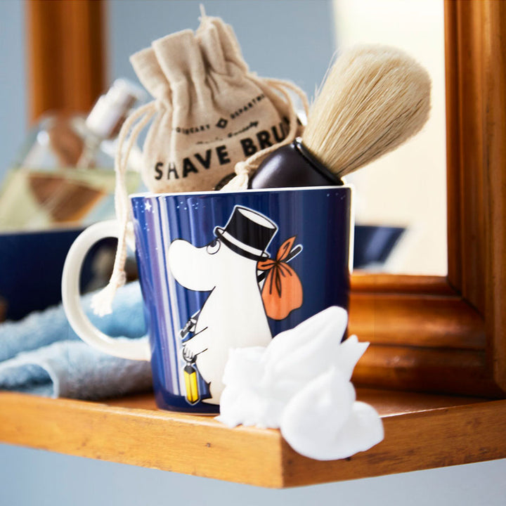 グラス+カップ ARABIA - ARABIA MOOMIN MUG PAPPA &amp; MAMMA SET Moominpappa Mug 0,3L Grey - The Official Moomin Shop