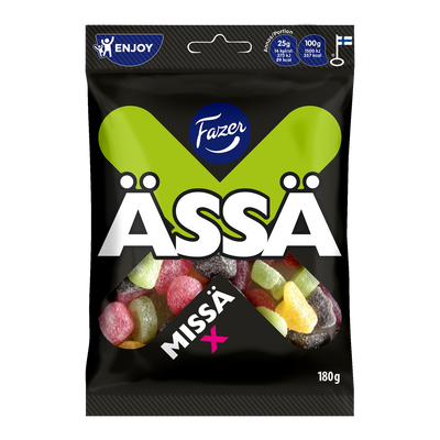 Fazer Ässä Missä X Fruit & Licorice Gummies (180g)