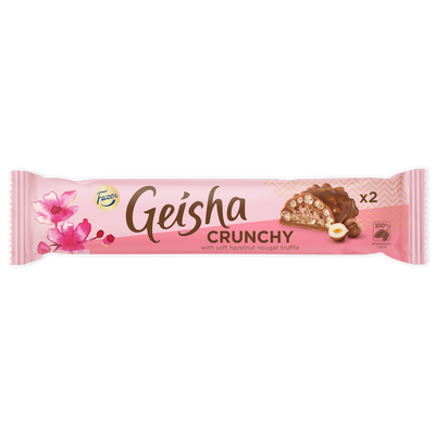 Fazer Geisha Milk Chocolate Crunchy Bar (50g)