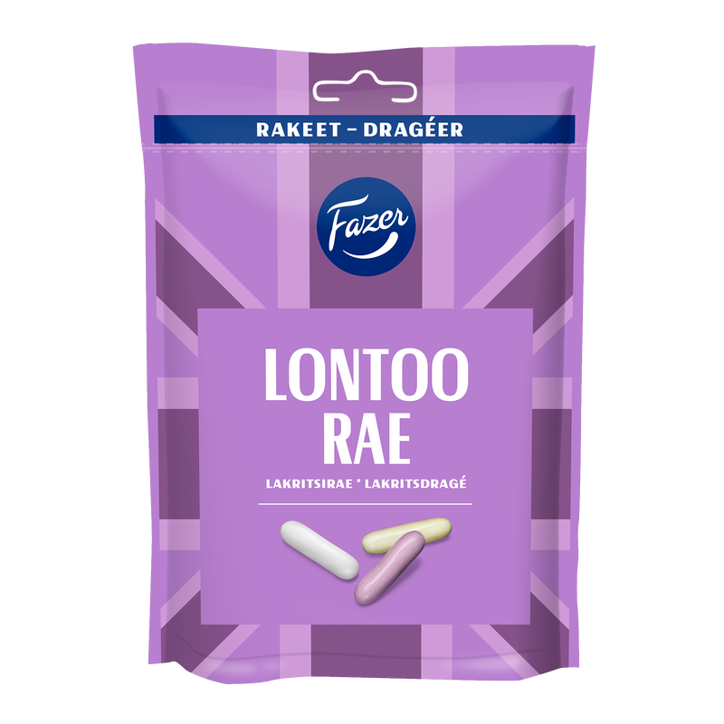 Fazer Lontoo Rae Crunchy Licorice (175g)