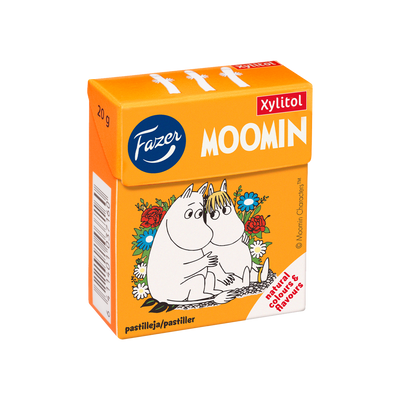 Fazer Moomin Fruit Xylitol Pastilles