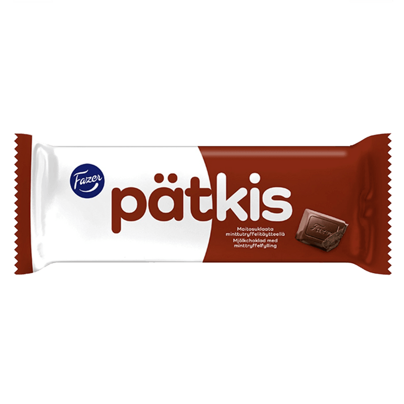 Fazer Pätkis Milk Chocolate Mint Truffle Bar (99g)